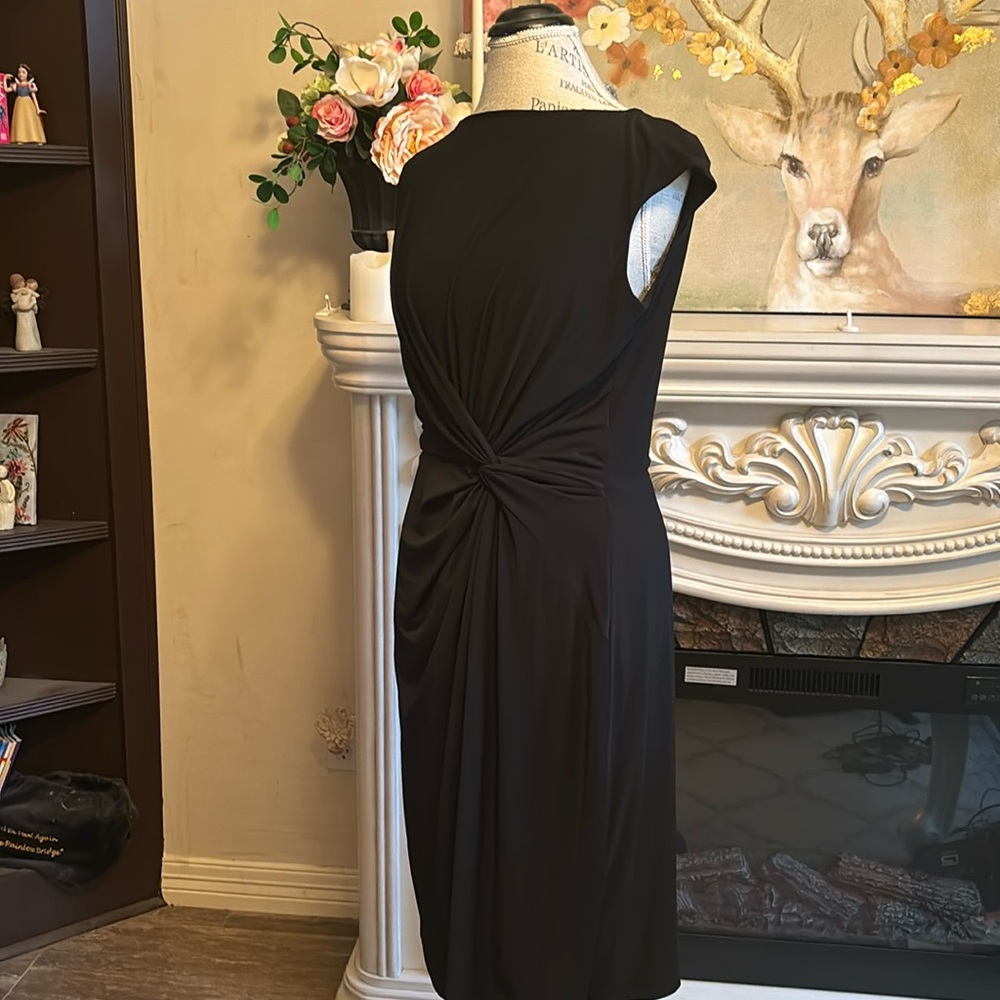 Ralph Lauren size 14 knee length LBD Black